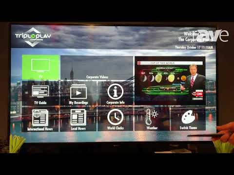 NYDSW:  Tripleplay Showcases Corporate Portal, an Interactive IPTV Portal at the LG TechTour