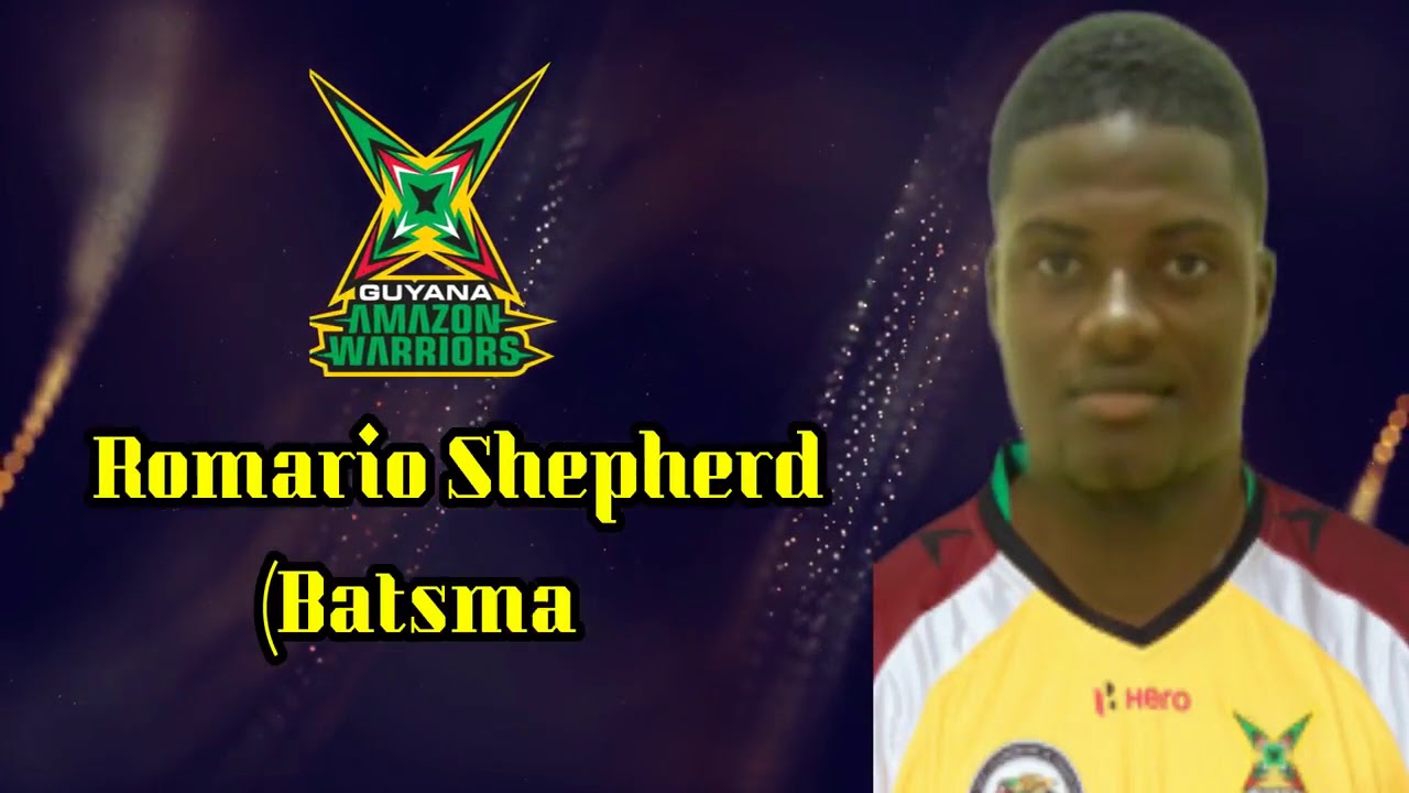 CPL 2018   Guyana Amazon Final Team Squad 2018   GYA Official Players List 2018