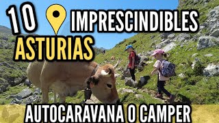 ✅ Qué ver en #ASTURIAS❓10 LUGARES TOP 🔝en #Autocaravana o #Camper