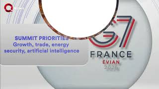 G7 Summit priorities: Growth, trade, energy, security, and AI