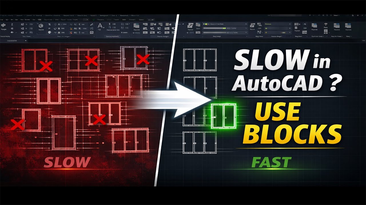 AutoCAD Block Kaise Banaye? | Practical Guide for Civil Engineers & Freshers