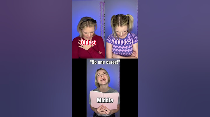 POV: the parents leave the kids home alone… #IAmYourMother MIDDLE CHILD EDITION