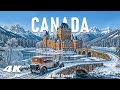 Winter in Canada 4K - Where Winter Weaves a Tale of Frost and Untamed Beauty | 4K Video Ultra HD