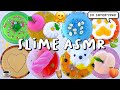 1 hour diy clay slime asmr  huge slime collection