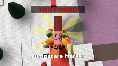 How to get JUMPSCARE MARKER in FIND THE MARKERS Roblox [ Updated 2025 ]