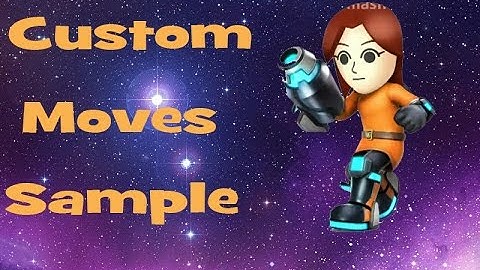 Mii Gunner Custom Moves Sample