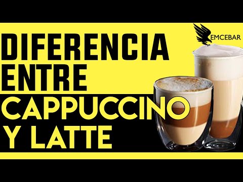 Diferencia Entre Cappuccino Y Latte