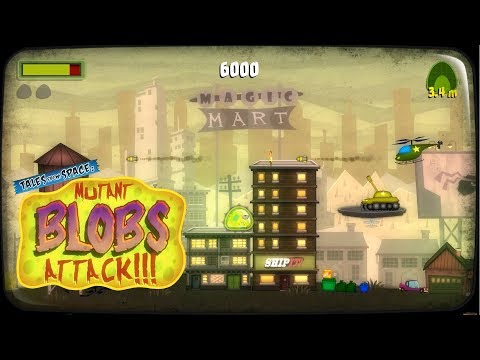 ИНОПЛАНЕТНАЯ СЛИЗЬ СОЖРЕТ ПЛАНЕТУ! - Tales from Space - Mutant Blobs Attack (прохождение) Уровни 1-2