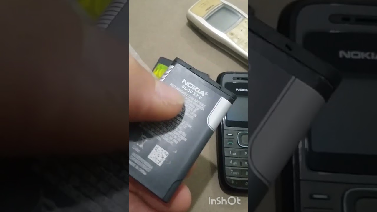 Bateria BL-5C nokia 3,7 volts original aplicação Nokia 1100 / Nokia 1208