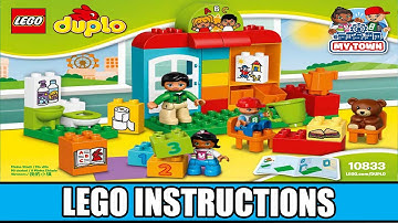 LEGO Instructions - Duplo - 10833 - Nursery School