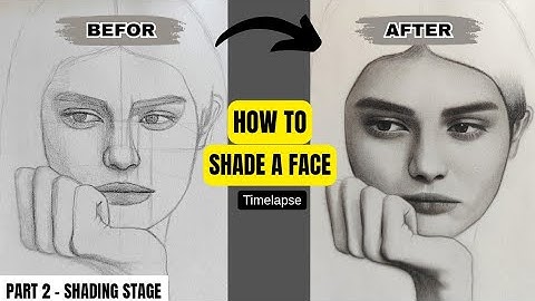 How to shade a realistic girl