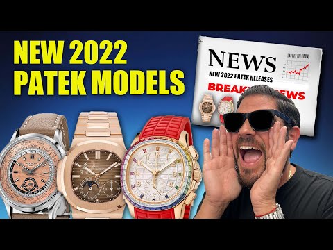 [BREAKING NEWS] 2022 PATEK PHILIPPE RELEASES!! - NEW NAUTILUS, RAINBOW & MORE!!