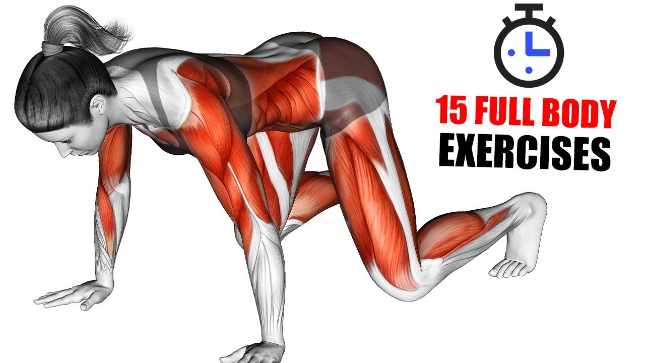 Full Body Pump Workout To Get Fit At Home 1 Month Program (15 Exercises