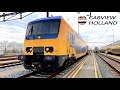 The mod that saved the DDZ-train: Hoofddorp - Schiphol - Hilversum CABVIEW HOLLAND DDZ 10jan2022