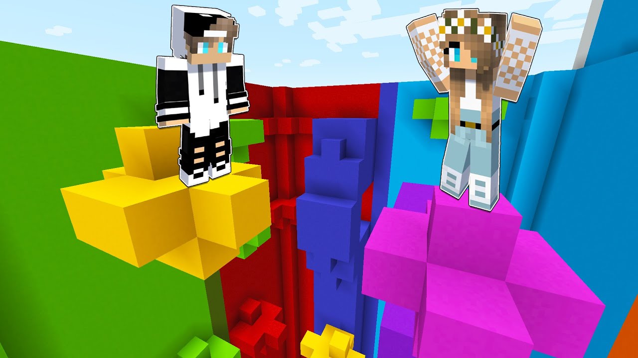 ماين كرافت : دخلنا باركور وتحديت رانيا والجائزة ايمرلد MineCraft