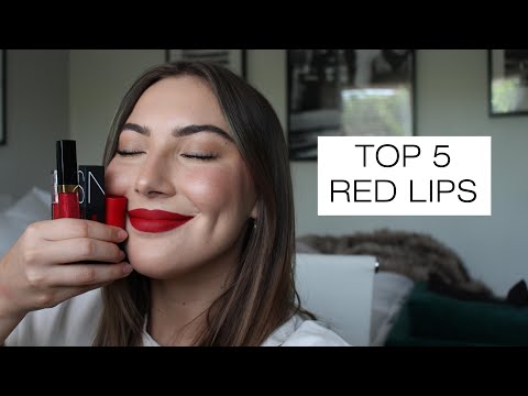 Video: NYX Pure Red Matte Lipstick Review