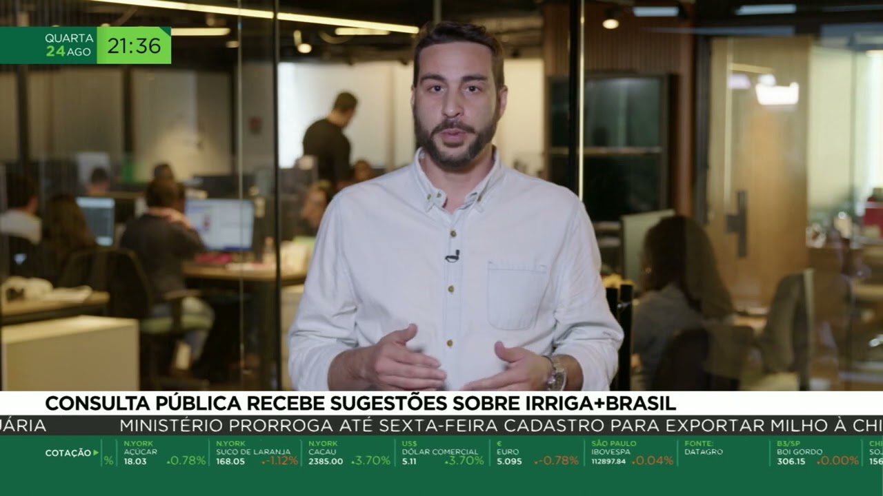 CONSULTA PÚBLICA RECEBE SUGESTÕES SOBRE IRRIGA+BRASIL