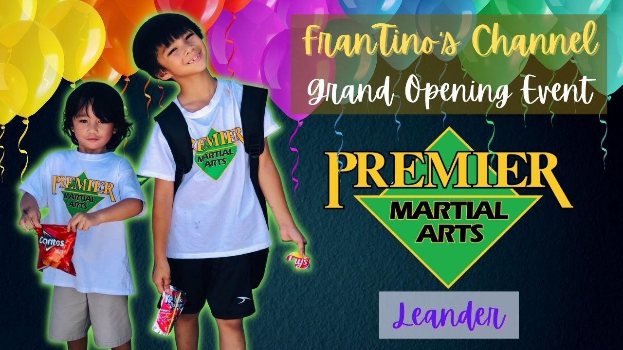 Frantino went to Premier Martial Arts Leander Grand Opening YouTube