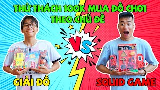 ACC - Thử Thách 100K Mua Đồ Chơi Theo Chủ Đề Squid Game Và Giải Đố.