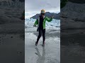 Ice ice baby literally! #shuffledance #footwork #glacier