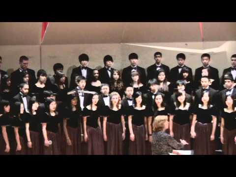 JP Stevens HS A Cappella Choir sings "Sing Joyfully" - YouTube