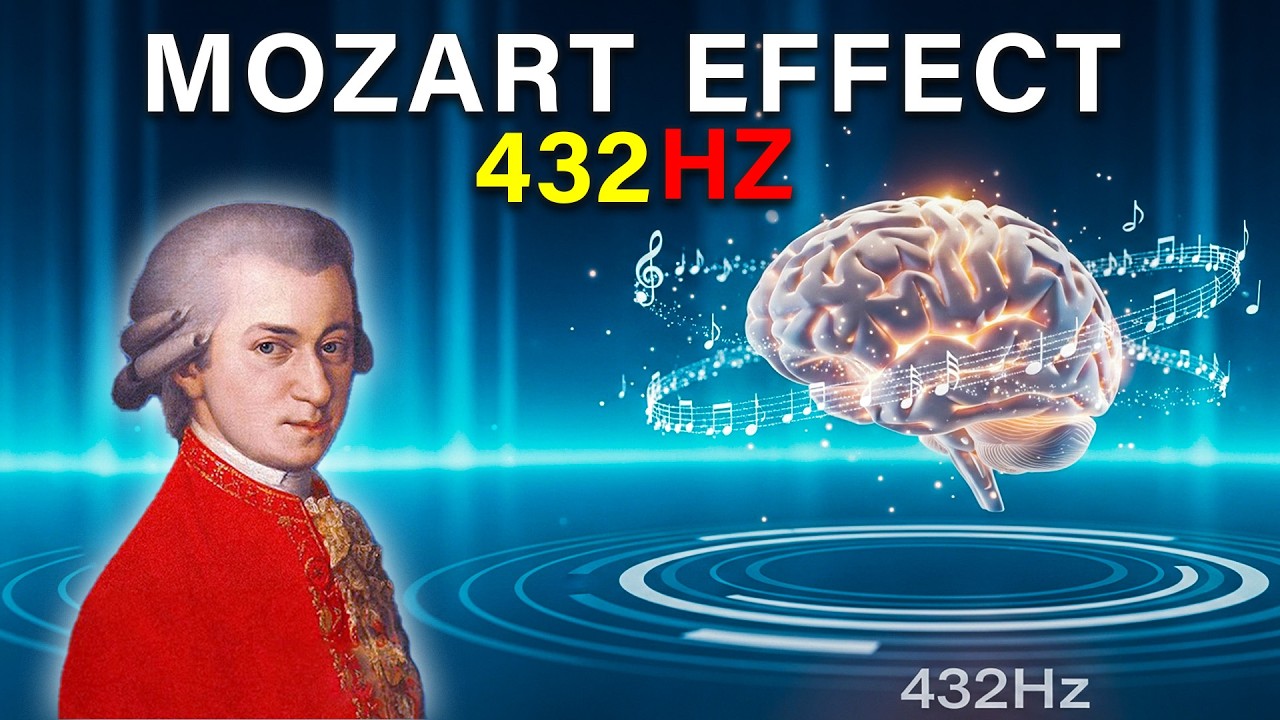 Классическая музыка для учебы и развития умственных способностей | Эффект Моцарта на частоте 432 Гц
