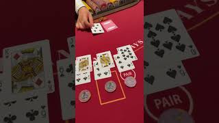 Wild Blackjack Action, Quadruple Split For 10,000 Total