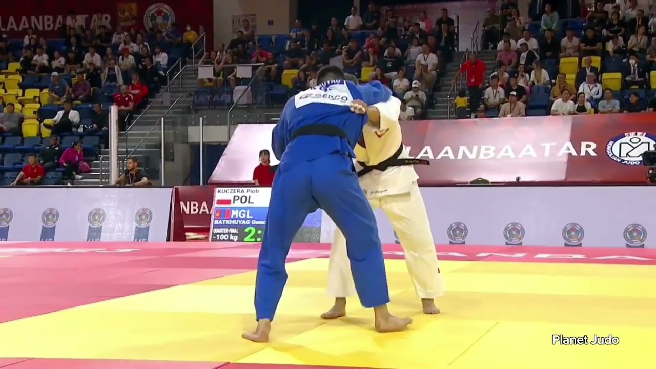 Piotr KUCZERA 🇵🇱 🆚️ Gonchigsuren BATKHUYAG 🇲🇳 | четвертьфинал /-100кг | Большой Шлем Улан-Батор 2023