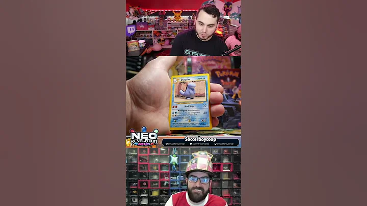 SHINING GYARADOS has been PULLED! Neo Revelation Box Break #Shorts