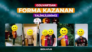 Golvar.com Galatasaray Forması Kazanan Talihlilerimiz