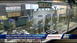 Ohio committee decides not to recommend medical marijuana for autism or anxiety
