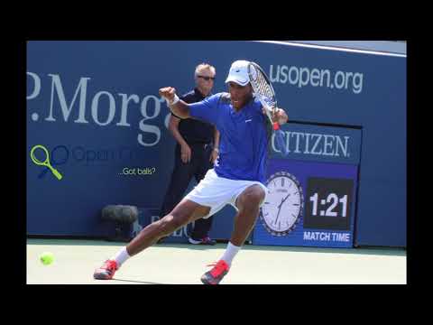 2016 US Open Jrs: Tsitsipas v Auger Aliassime