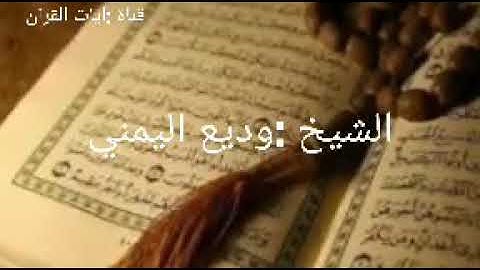 ايات من سورة :يوسف (قالو يا ايها العزيز) الشيخ :وديع اليمني