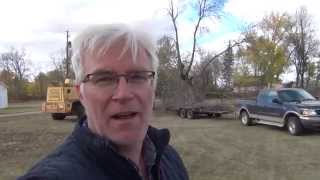 Cutting down 3 trees in time lapse (9 hrs go by in 22 minutes)
