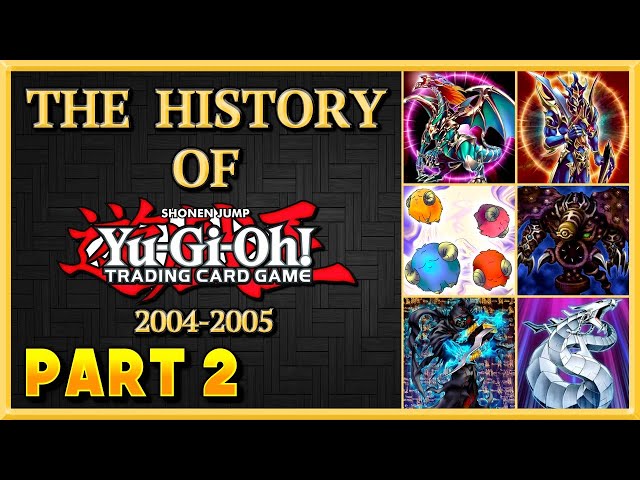 yugioh card history THE HISTORY OF YU-GI-OH! - PART 2