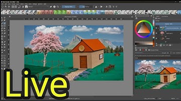 Krita Live painting with AI