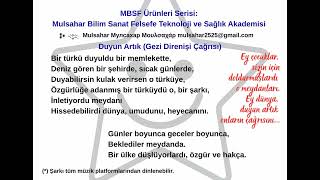 Duyun Artık Gezi Direnişi Çağrısı