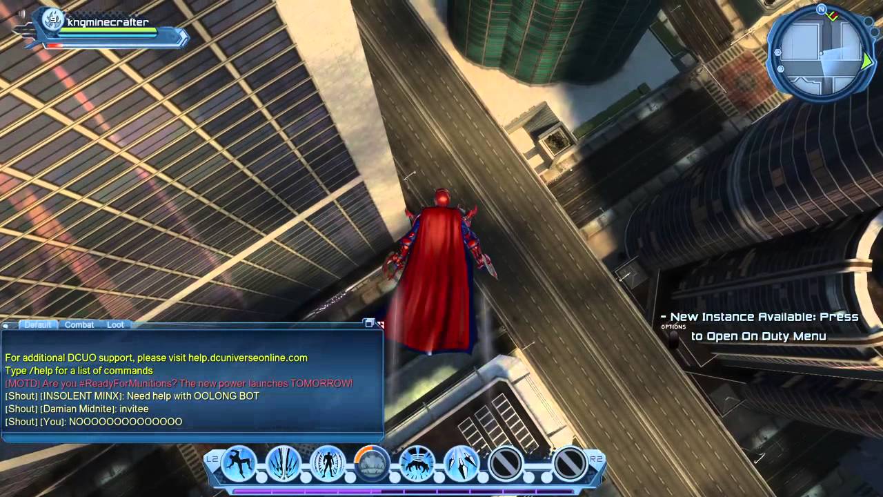 DC Universe Online free roam PS4 YouTube