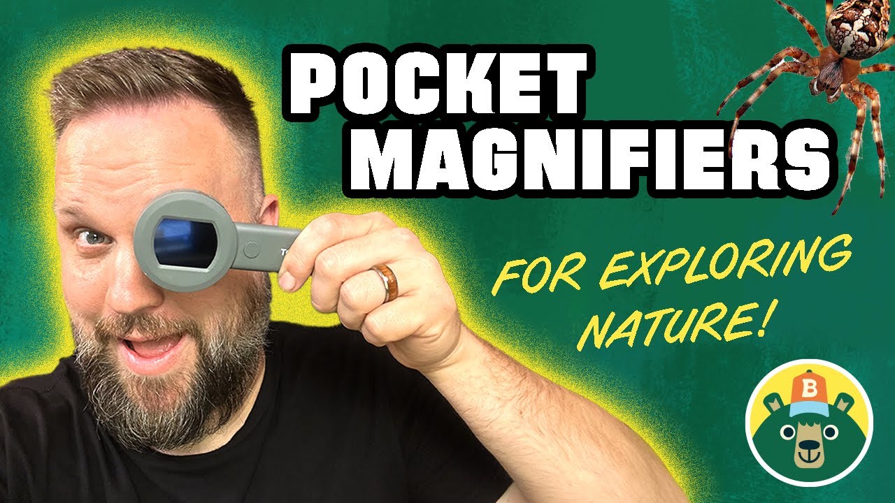 Explore Nature Up Close! - 4 Pocket Magnifiers You'll Love - YouTube