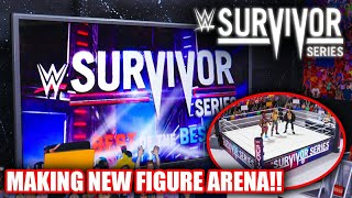 MAKING NEW WWE ACTION FIGURES SETUP FOR SURVIVAL SERIES!!