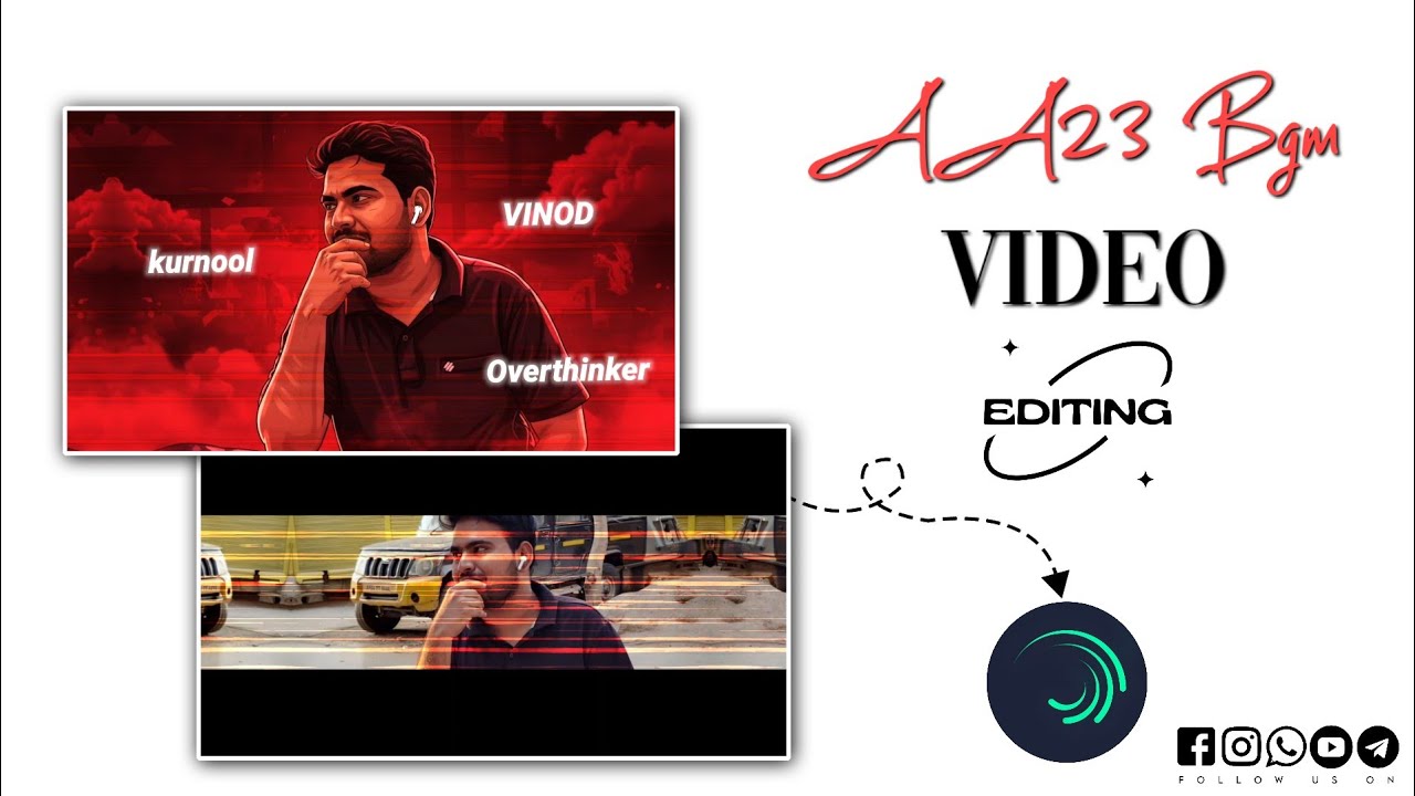 New Trending AA23 BGM Video Editing Alight Motion | Instagram Trending Video Editing Alight Motion