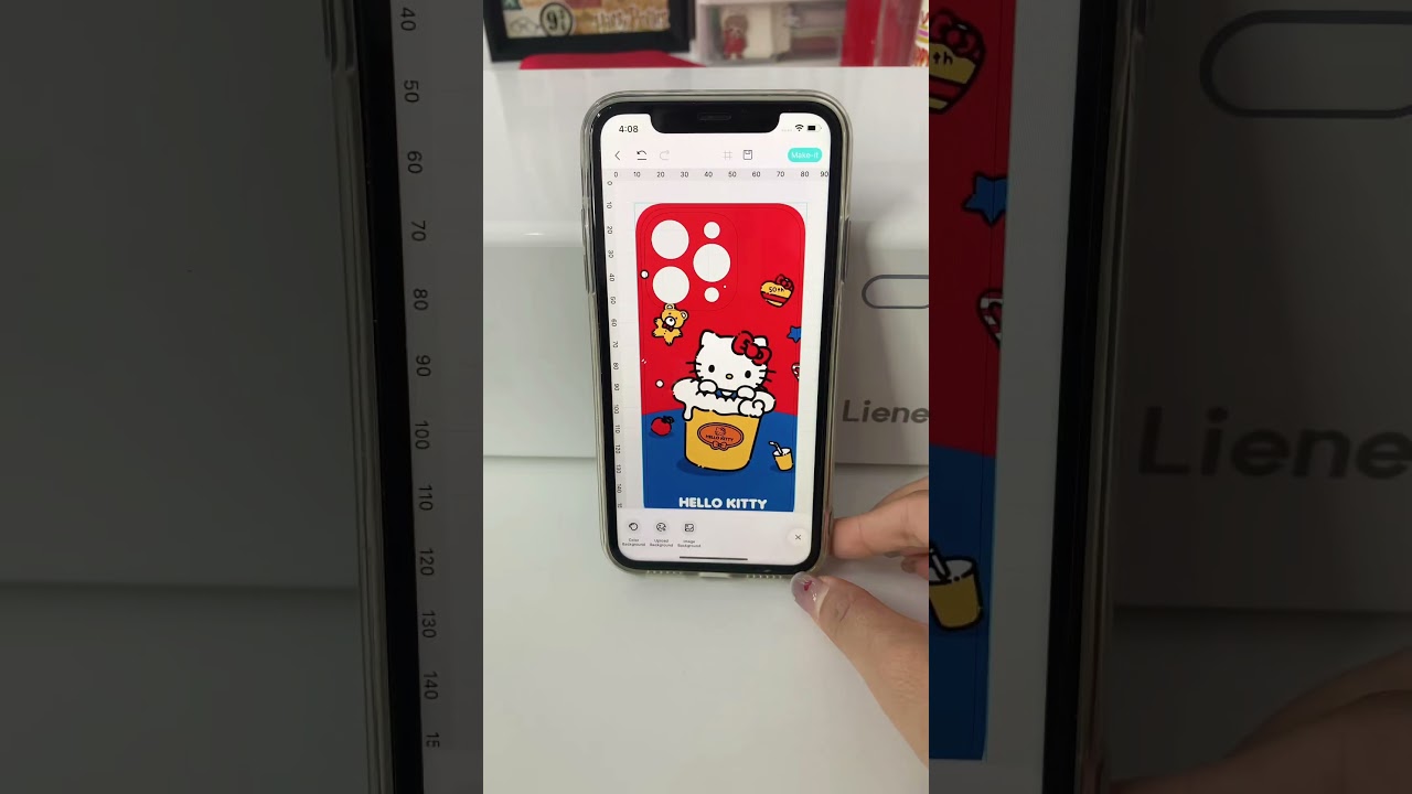 Make your phone extra kawaii with PixCut S1! 🐱💖