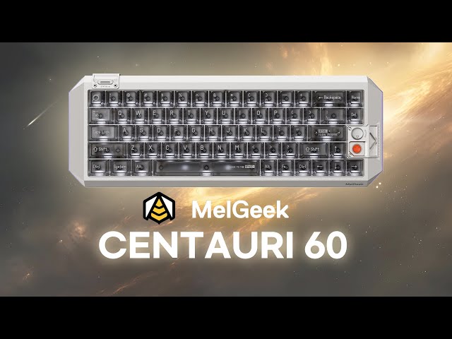 This isn't a keyboard, it's a spaceship. The MelGeek Centauri60