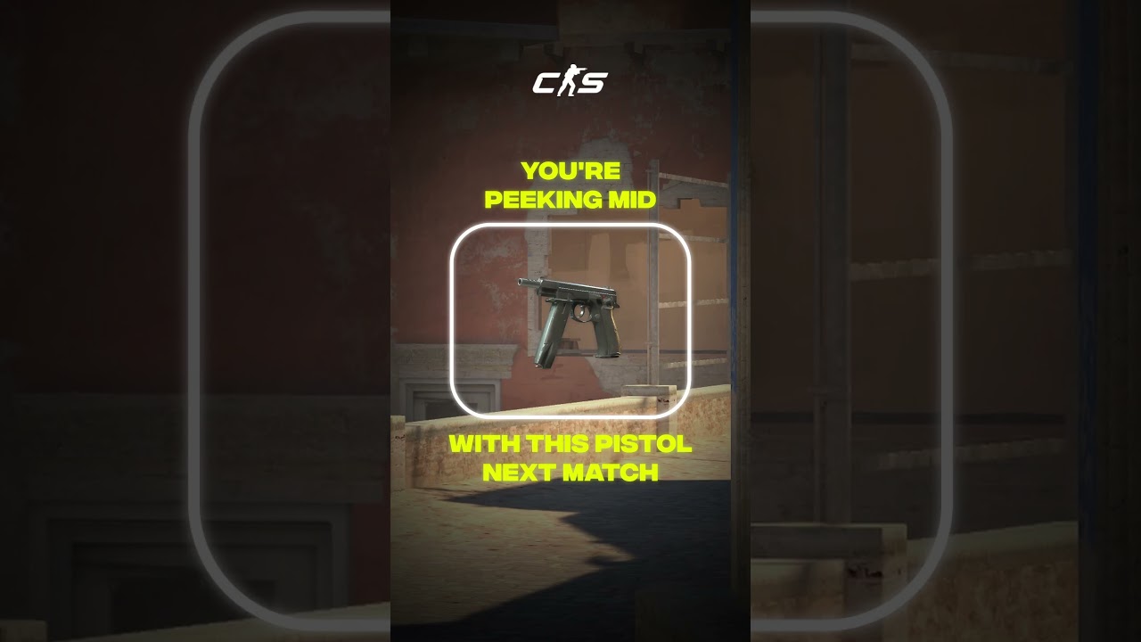 They'll never expect CZ-75 😏 