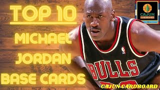 Famous Top 10 Michael Jordan Base PSA 10 Basketball Cards Profile