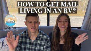 HOW TO GET MAIL LIVING IN AN RV FULL TIME | Mail Forwarding Service, Class C RV