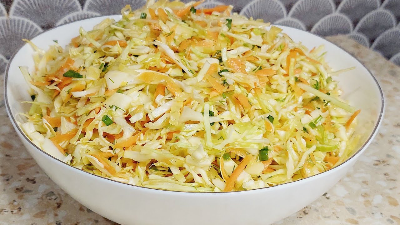 Կաղամբով աղցան,անչափ համեղ ու օգտակար 👌👍