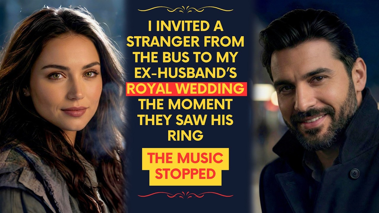 I Invited a Stranger to My Ex-Husband’s Wedding The Moment They Saw His Ring, the Music Stopped