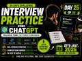 MERN Stack Mock Interview Practice | Day 25/30 | Real Interview Questions | 25 July 2026