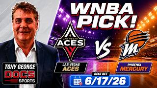 WNBA Pick - Las Vegas Aces vs Phoenix Mercury Prediction, 6/17/2026 Best Bets, Odds & Betting Tips